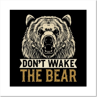 Don't Wake The Bear Vintage w Posters and Art